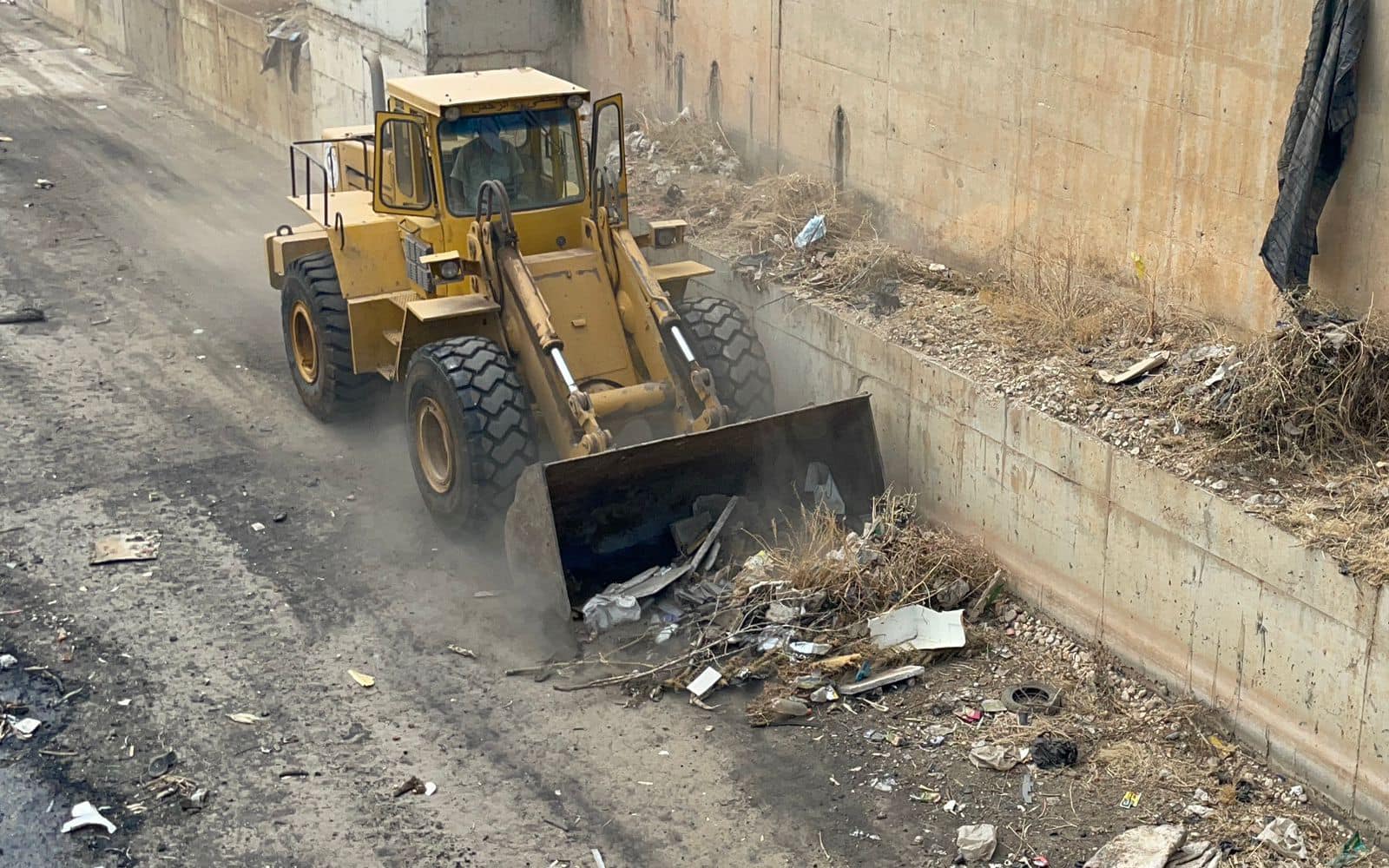 Cleaning Abou Ali River